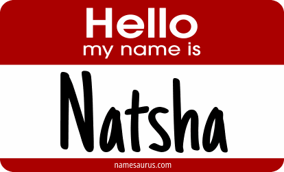 Hello my name is Natsha png download