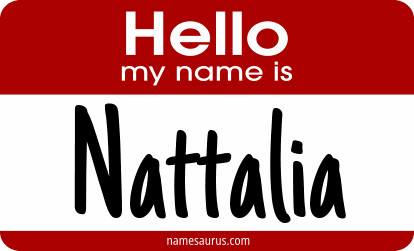 Hello my name is Nattalia png download