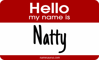 Hello my name is Natty png download