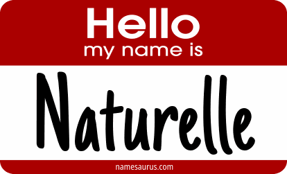 Hello my name is Naturelle png download