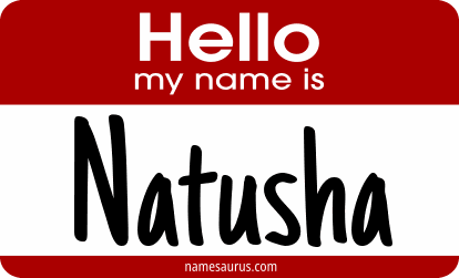Hello my name is Natusha png download