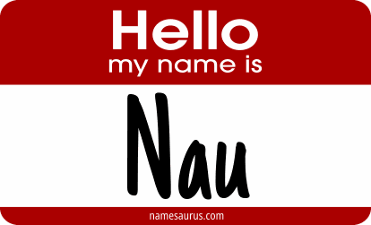 Hello my name is Nau png download