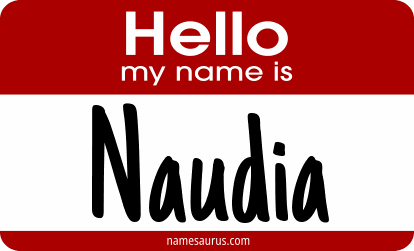 Hello my name is Naudia png download