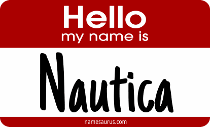 Hello my name is Nautica png download