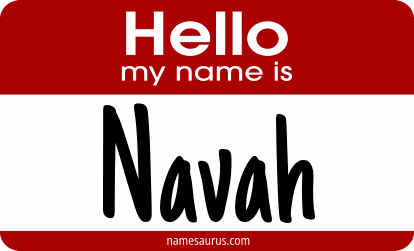 Hello my name is Navah png download