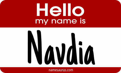 Hello my name is Navdia png download