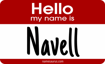 Hello my name is Navell png download