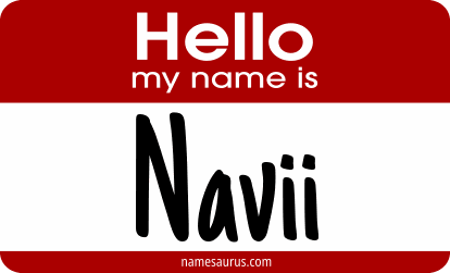 Hello my name is Navii png download