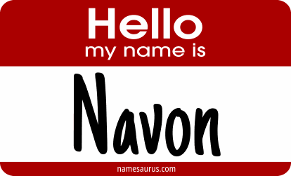 Hello my name is Navon png download
