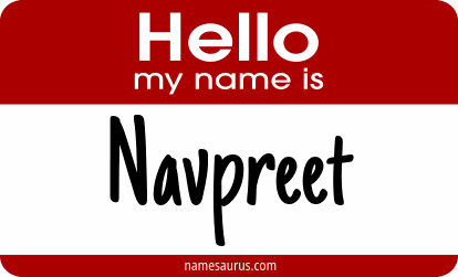 Hello my name is Navpreet png download