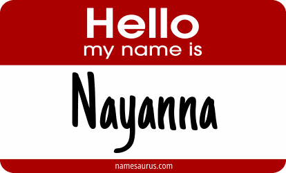 Hello my name is Nayanna png download