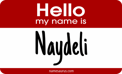 Hello my name is Naydeli png download