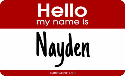 Hello my name is Nayden png download