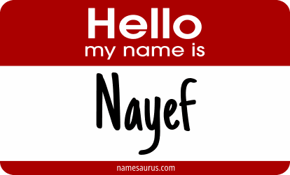 Hello my name is Nayef png download