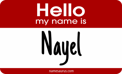 Hello my name is Nayel png download