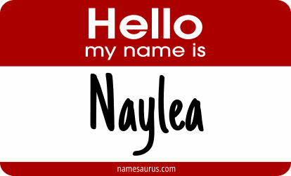Hello my name is Naylea png download