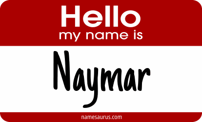 Hello my name is Naymar png download