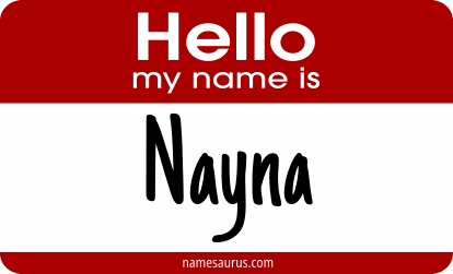 Hello my name is Nayna png download