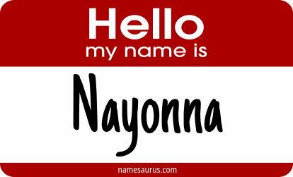 Hello my name is Nayonna png download