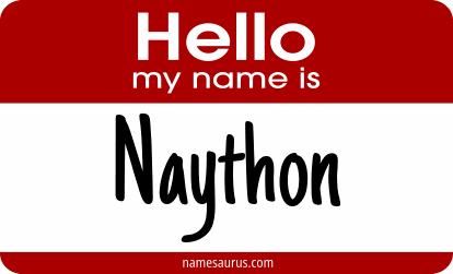 Hello my name is Naython png download