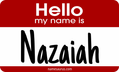 Hello my name is Nazaiah png download