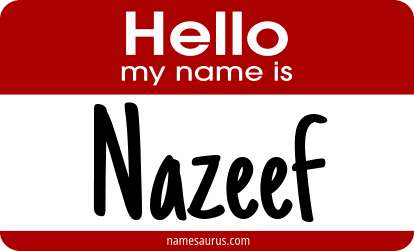 Hello my name is Nazeef png download