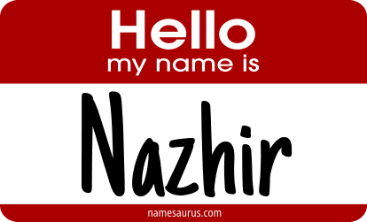Hello my name is Nazhir png download