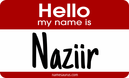 Hello my name is Naziir png download