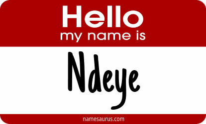 Hello my name is Ndeye png download