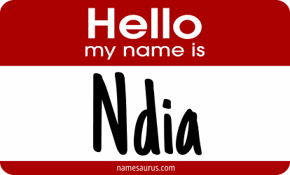 Hello my name is Ndia png download