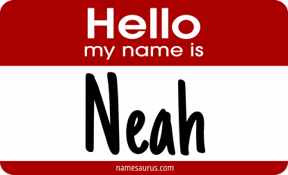Hello my name is Neah png download
