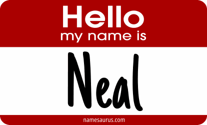 Hello my name is Neal png download