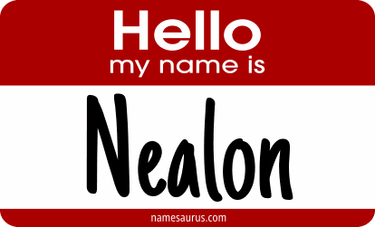 Hello my name is Nealon png download