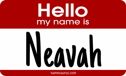 Hello my name is Neavah png download