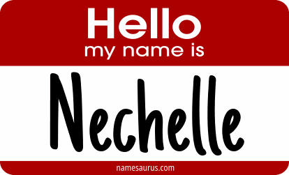 Hello my name is Nechelle png download