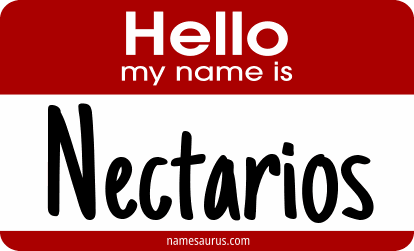 Hello my name is Nectarios png download
