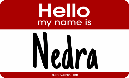 Hello my name is Nedra png download