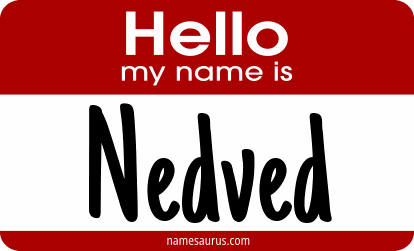 Hello my name is Nedved png download