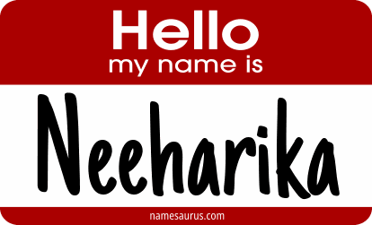 Hello my name is Neeharika png download