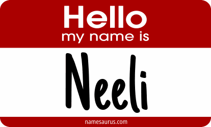 Hello my name is Neeli png download