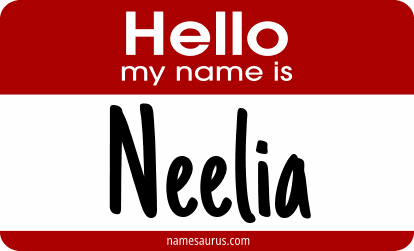 Hello my name is Neelia png download