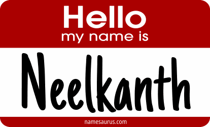 Hello my name is Neelkanth png download