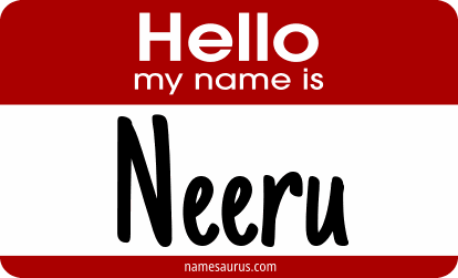 Hello my name is Neeru png download
