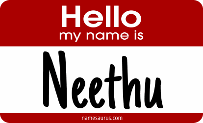 Hello my name is Neethu png download
