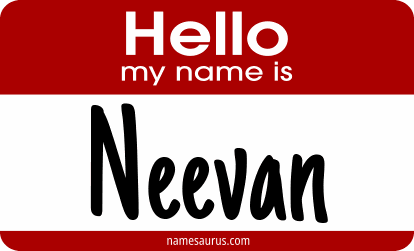 Hello my name is Neevan png download