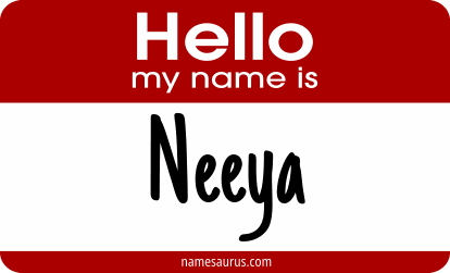 Hello my name is Neeya png download