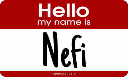 Hello my name is Nefi png download