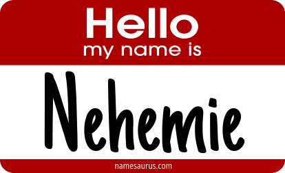 Hello my name is Nehemie png download