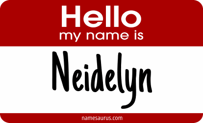 Hello my name is Neidelyn png download