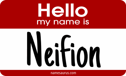 Hello my name is Neifion png download